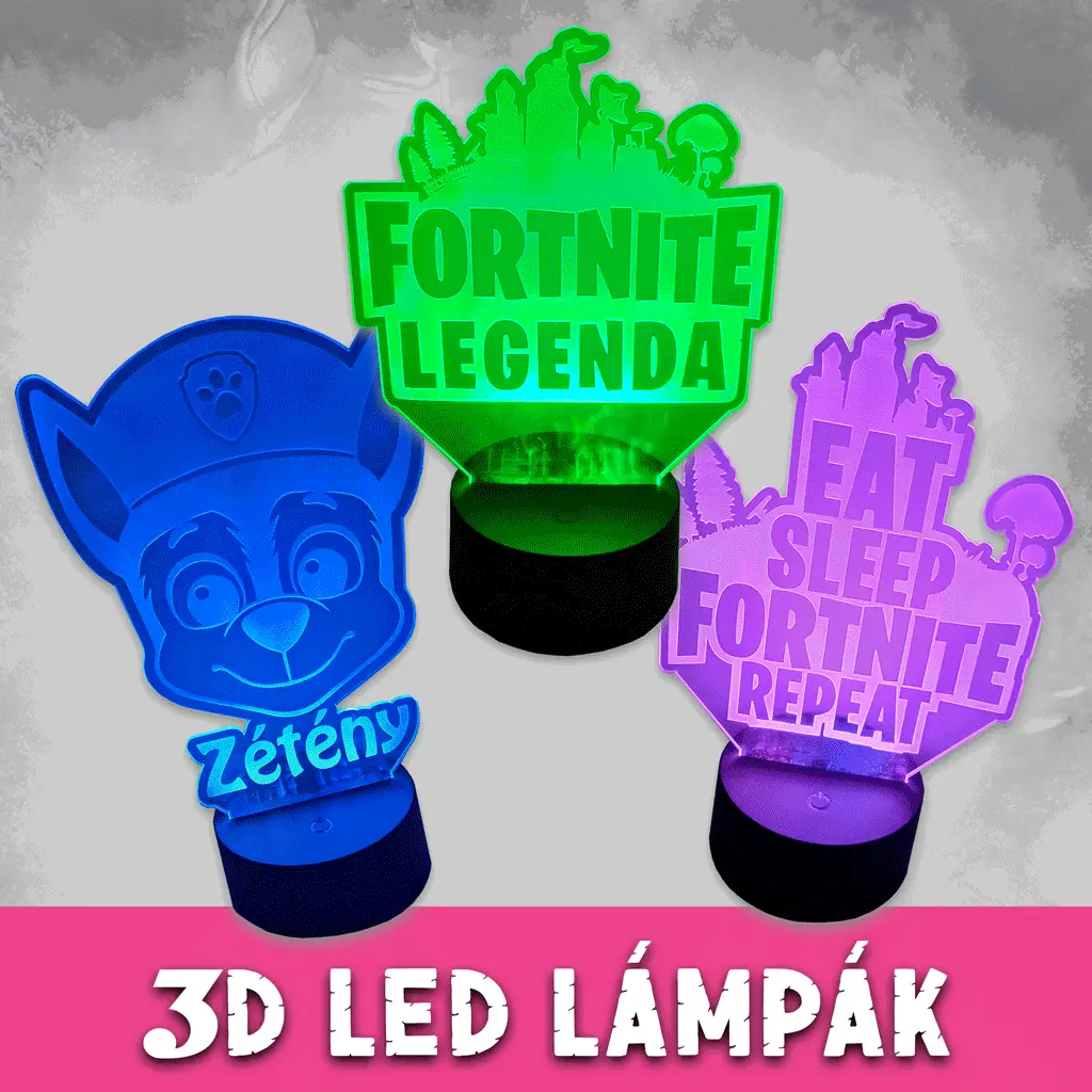 3d-led-lámpák