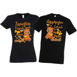 Egyedi páros póló szerelmeseknek