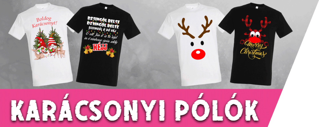 Karácsonyi pólók