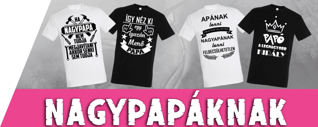 póló nagypapáknak