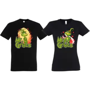 Grincs mintás páros póló