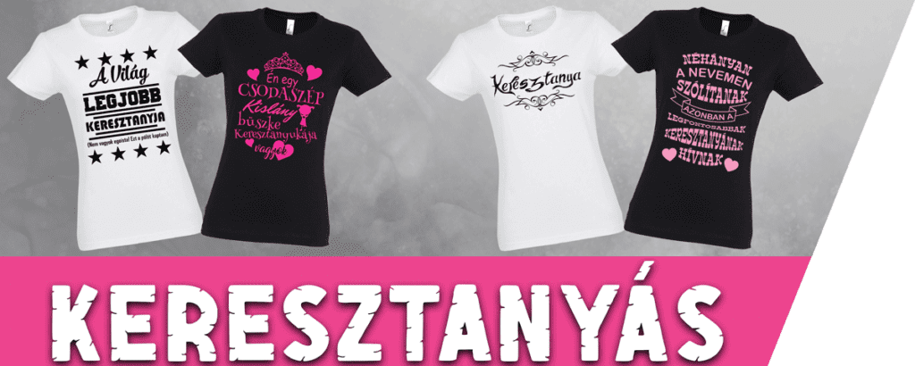 póló keresztanyáknak